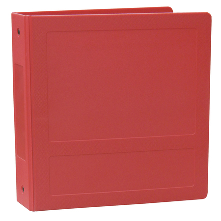 OMNIMED 2 Inch Side Open 3 Ring Binder In Ruby, PK5 205007-3RB5